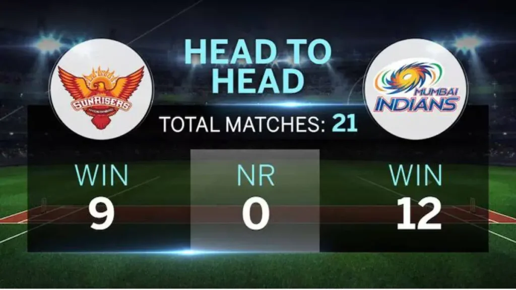 MI vs SRH Head to Head