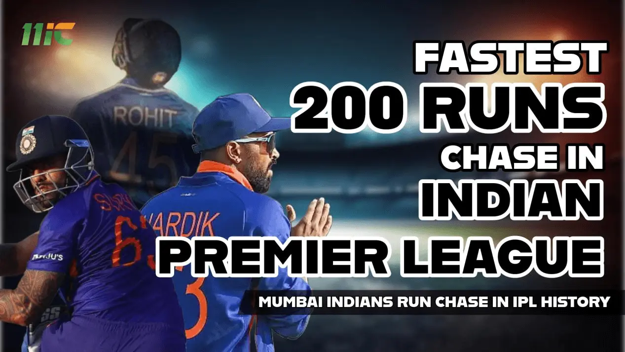 You are currently viewing Mumbai Indians’ Historic Fastest 200 Run Chase in IPL History