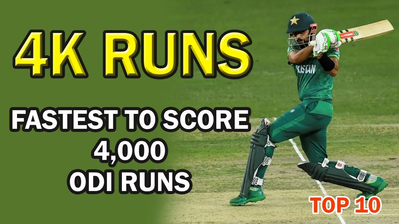 You are currently viewing Fastest 4000 Runs in ODI: Cricket’s Milestone Masters