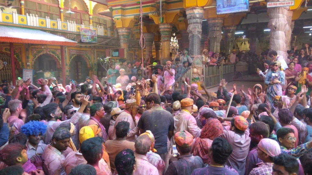 Vrindavan holi