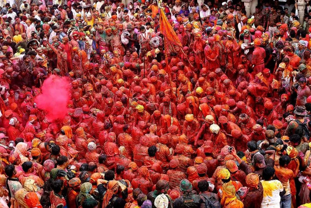 Vrindavan holi