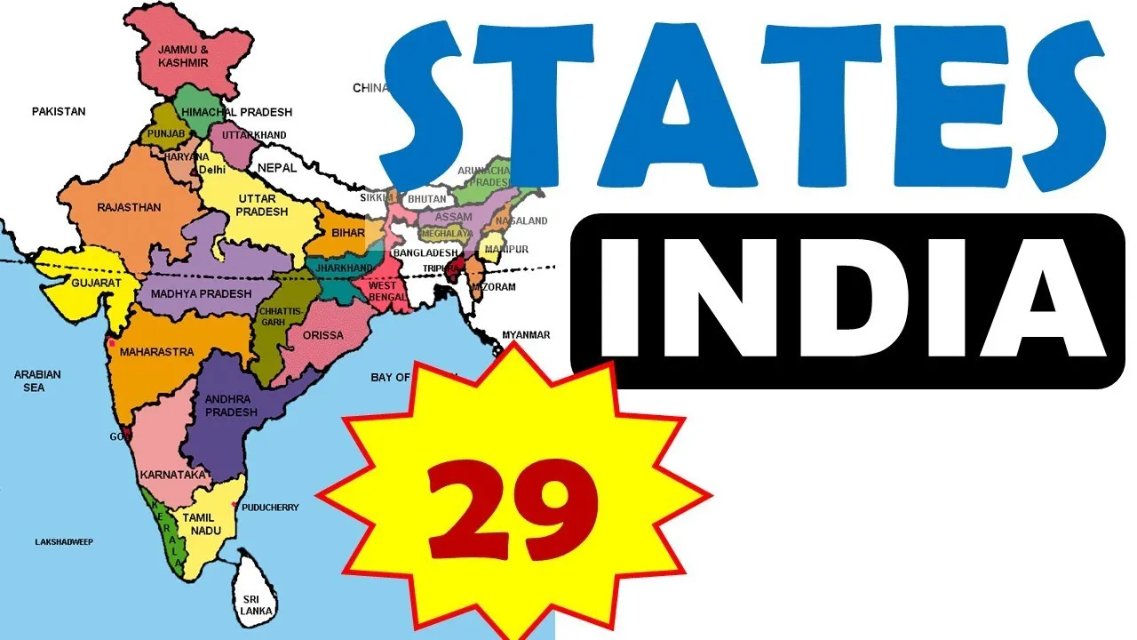 You are currently viewing 29 States Of India and their Capitals and Languages