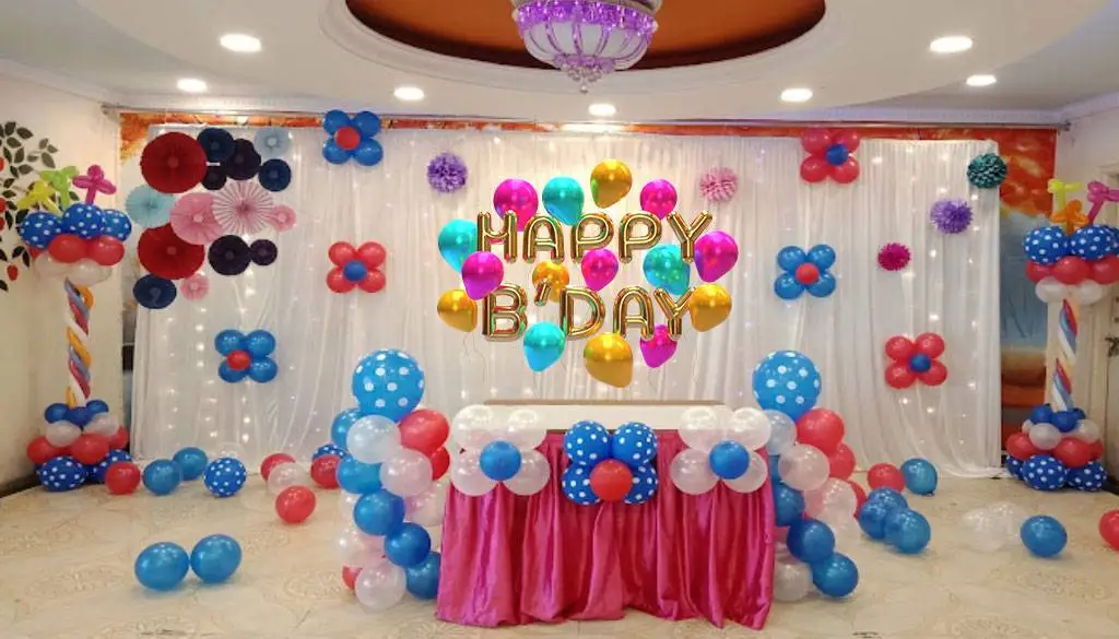 birthday decoration at home