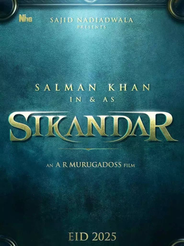 Salman Khan Next Movie is Sikandar